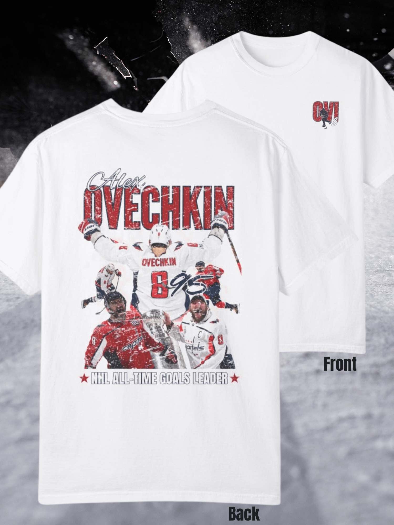 Ovechkin Goal Record Tee product image (3)