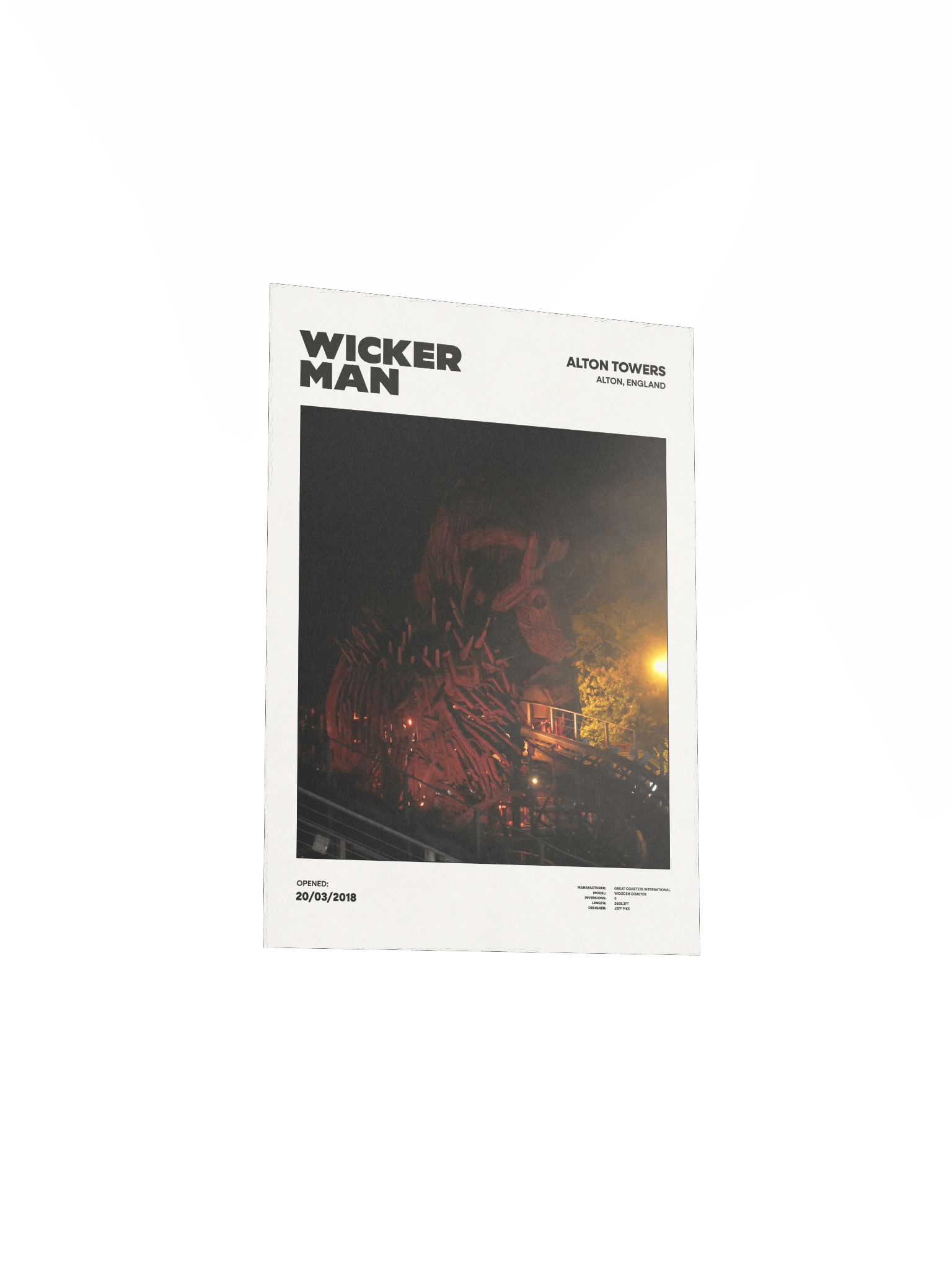 Wickerman Night Premium Poster product image (7)