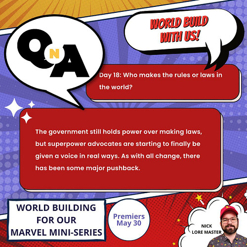 ✨️Day 18 of our #WorldBuildingChallenge ✨️⁠
⁠
Who makes the rules or laws of the world?⁠
⁠
Join us as we build a world for ou...