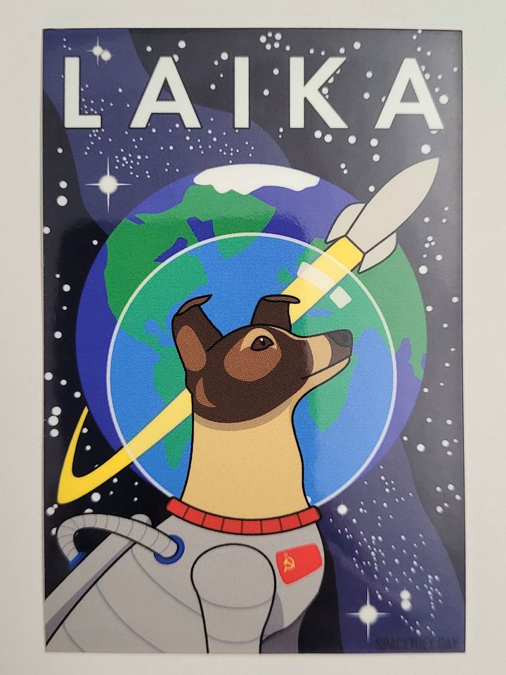 Laika Sticker product image (1)