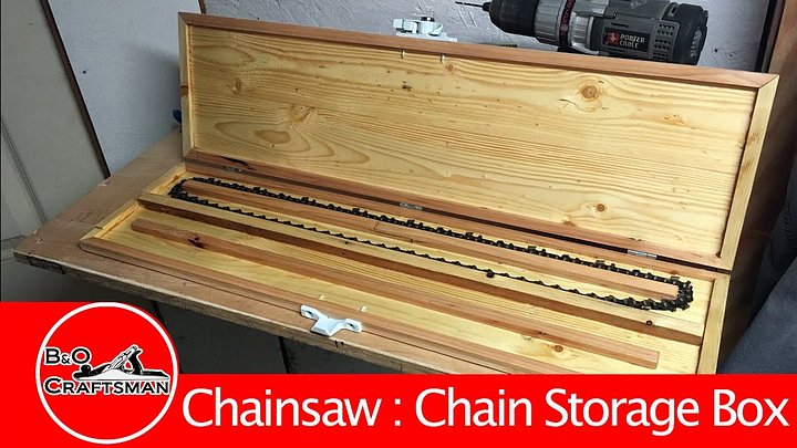Chainsaw Change Storage Box Plans product image (1)