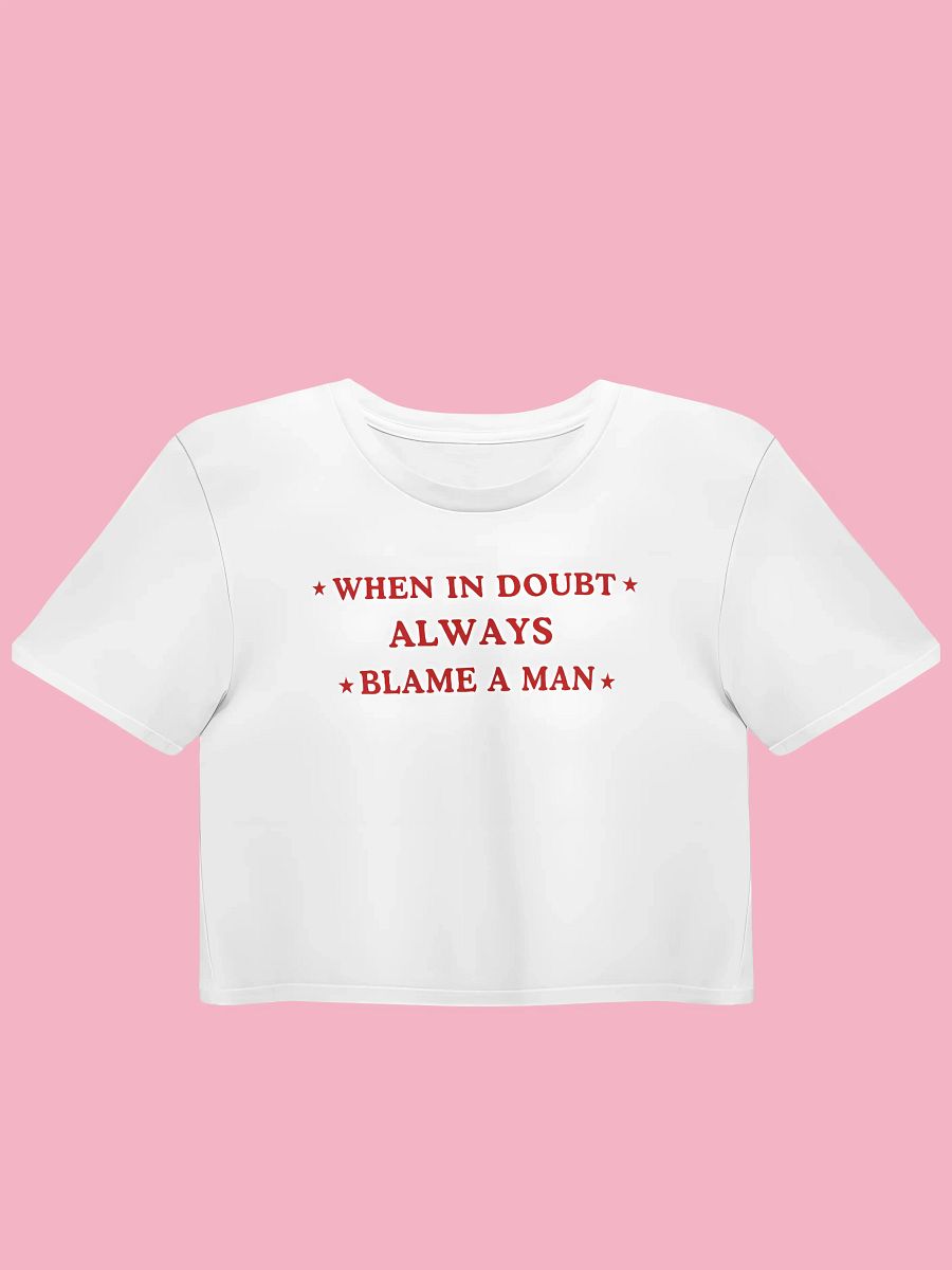 Blame Game Crop Top product image (1)