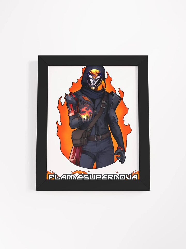Flame Supernova Original Framed Poster product image (2)