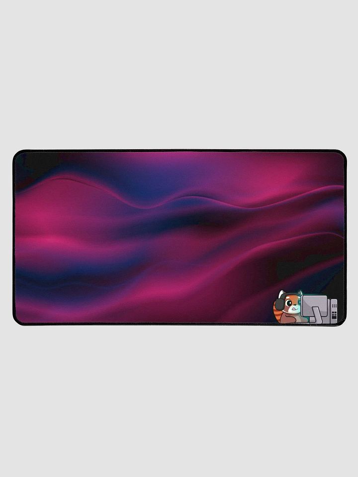 Gaming Bear Desk Mat (Purple Ripple) - 15.5" x 31.5" product image (1)