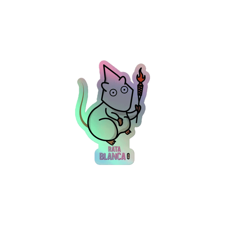 Rata Blanca - Sticker (Holographic Kiss Cut) product image (1)