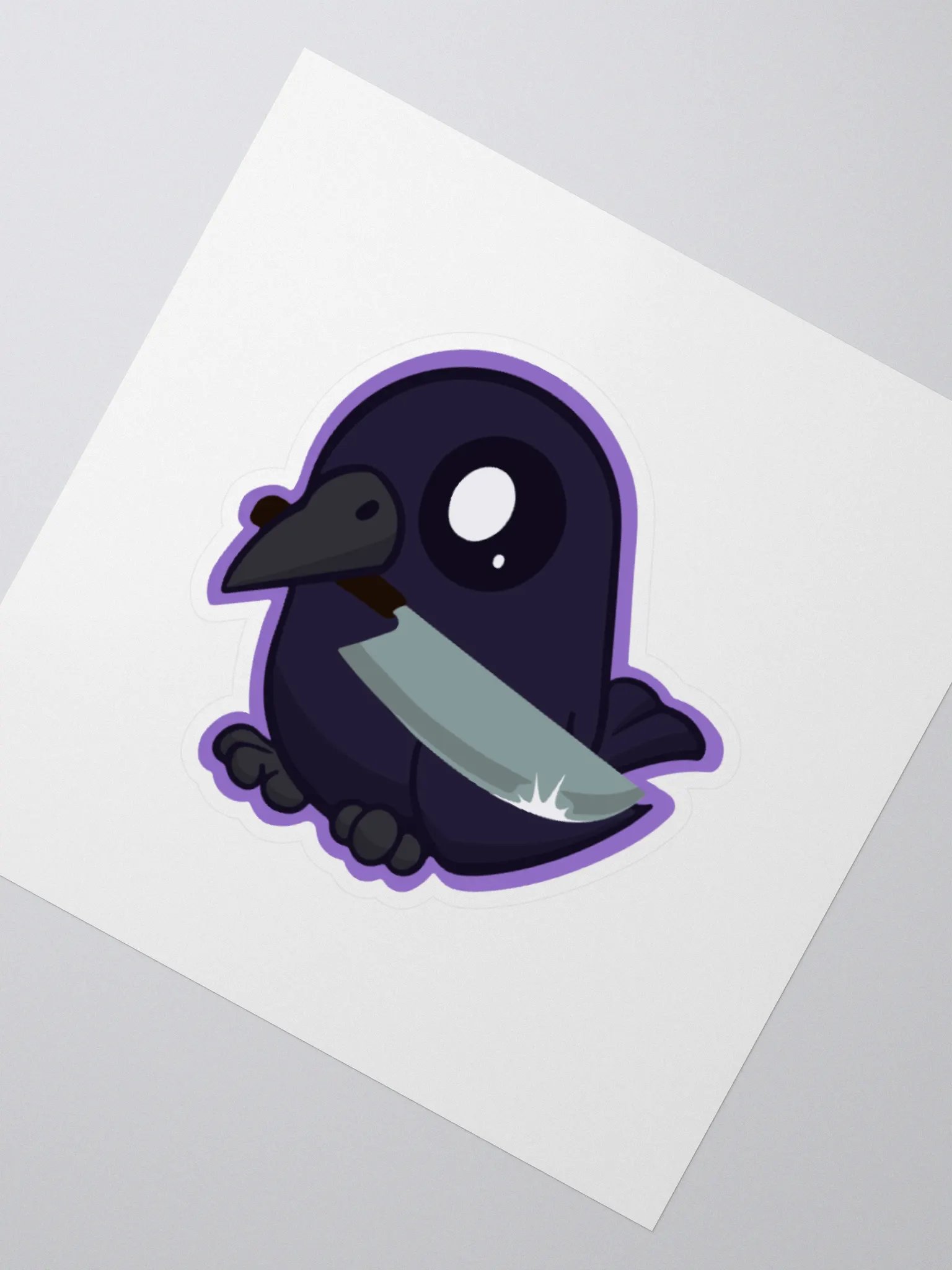CrowInRobes Cleaver Sticker product image (3)