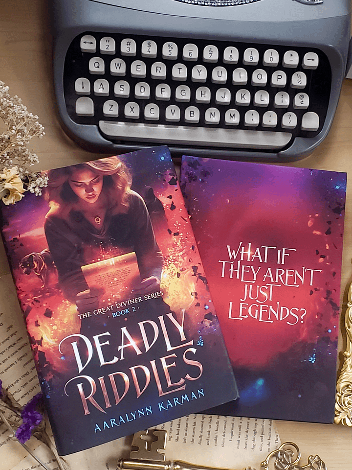Deadly Riddles Signed Hardcover product image (1)