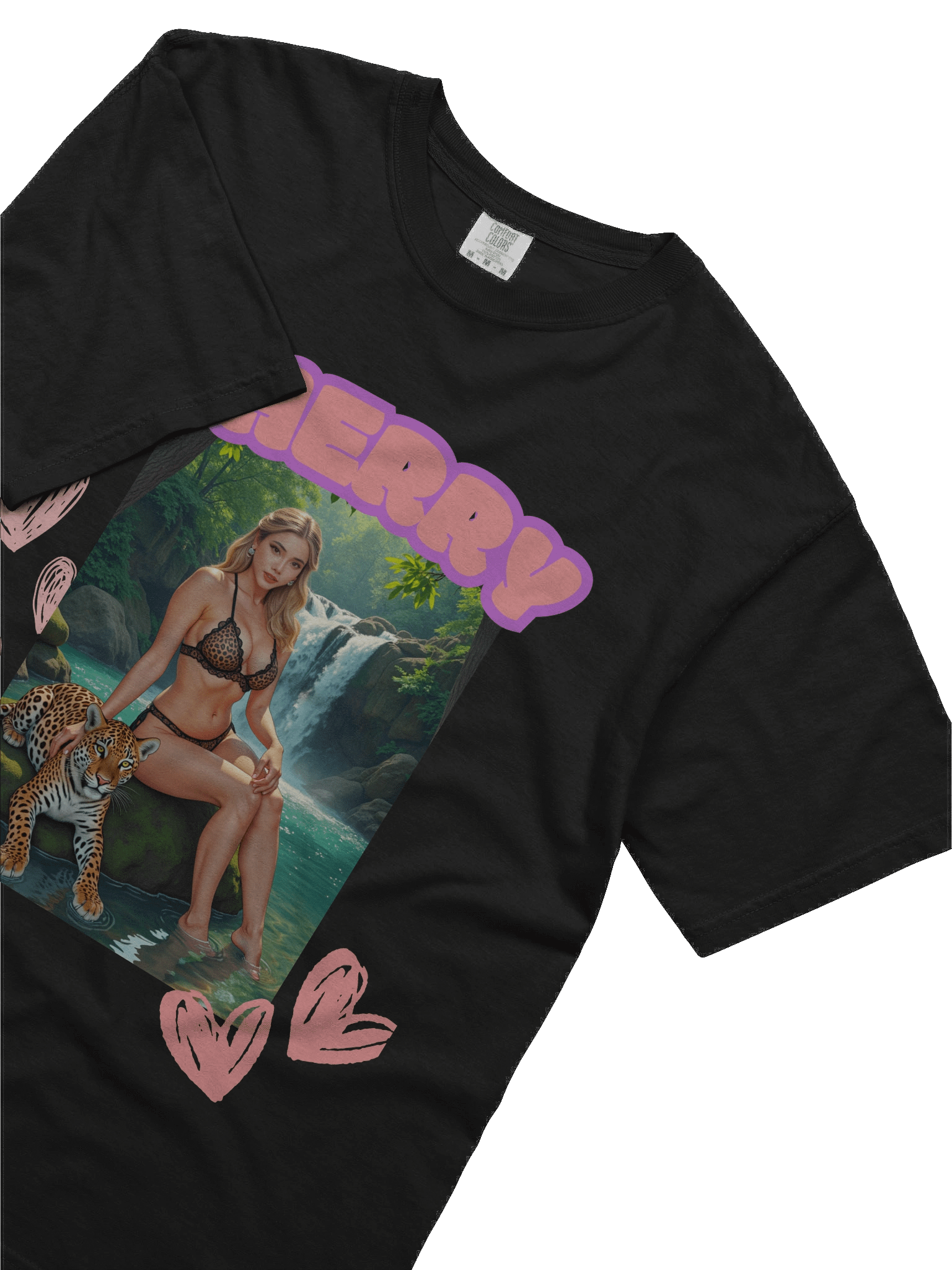 Cherry Jungle Queen Tee product image (15)