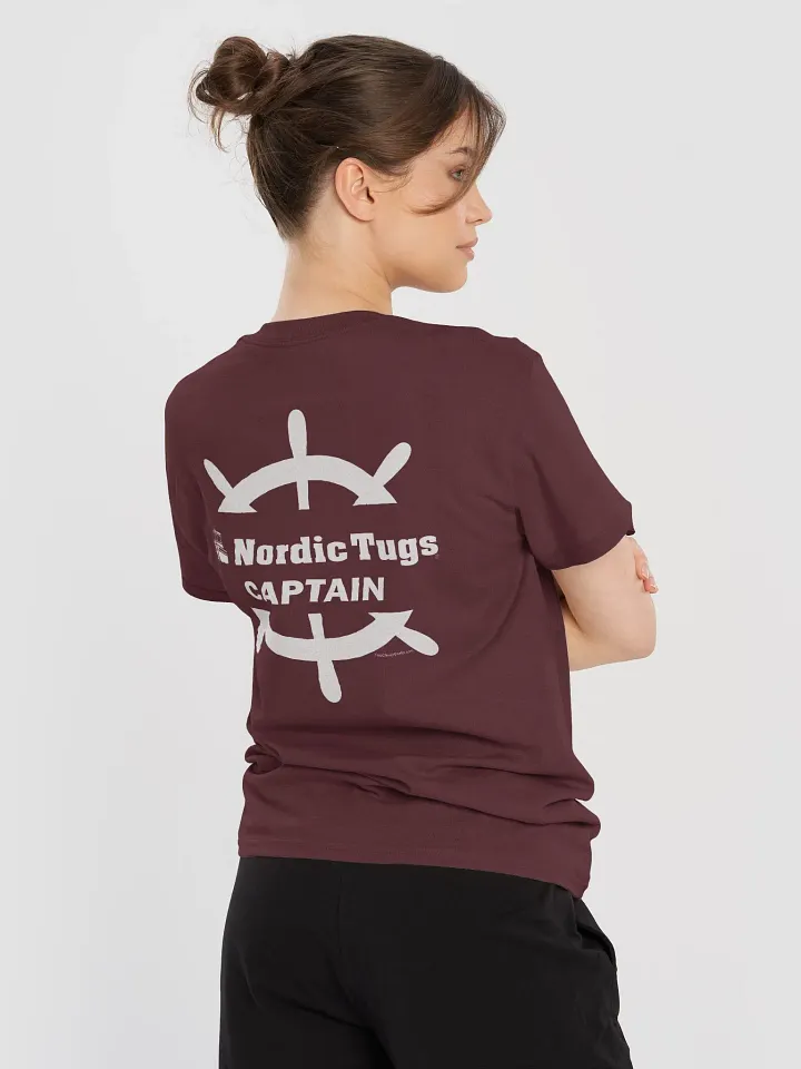 Nordic Tug Captain - T-Shirt - Dark Shirt w/White Logo product image (1)