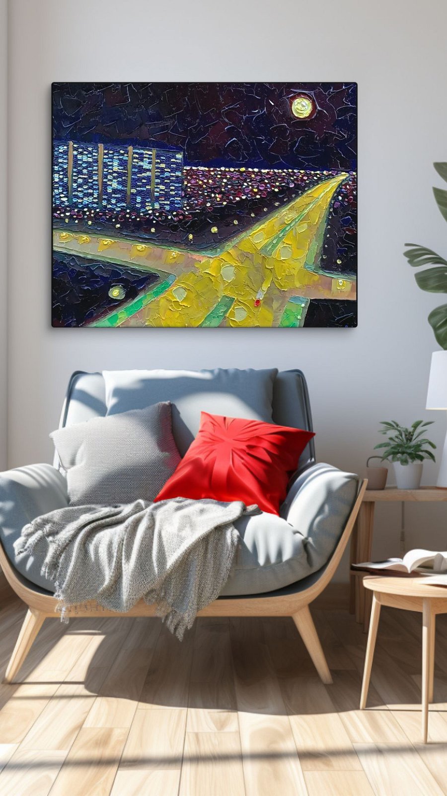 The Vein Of The City Canvas Print product image (4)