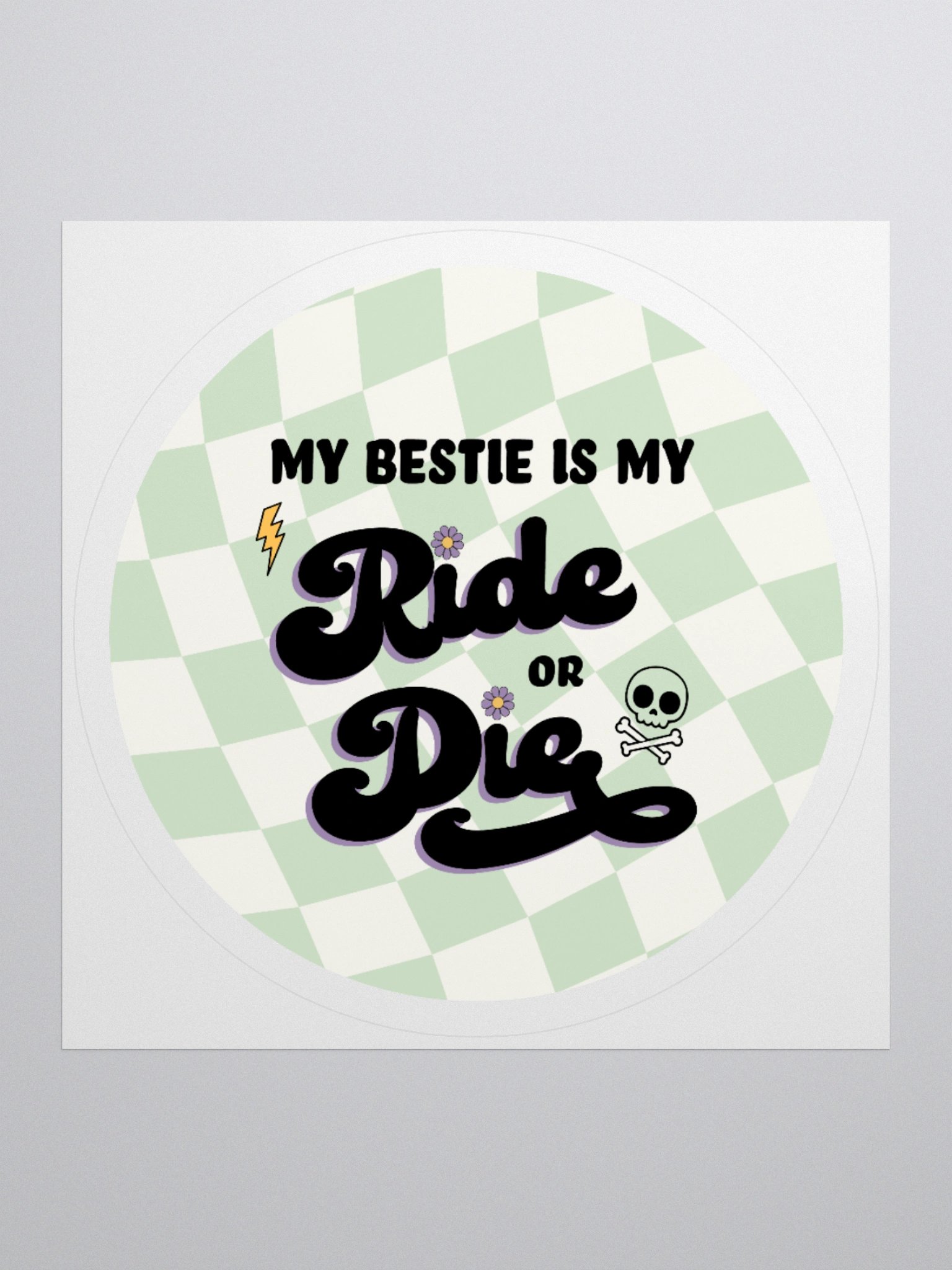 Ride or Die Sticker product image (1)
