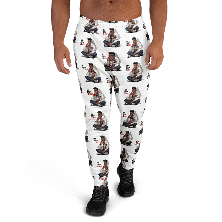 Unisex My Drip Is Hot All-Over Print Sweat Pants product image (2)