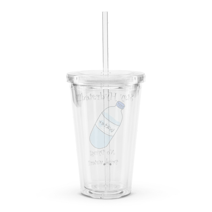 Hydrate! Clear Straw Cup product image (2)