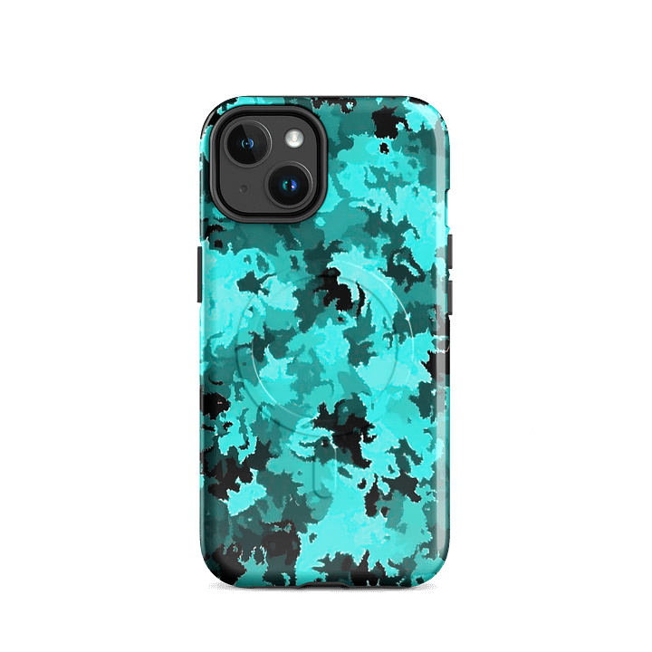 Teal Camo MagSafe® Tough Case product image (17)