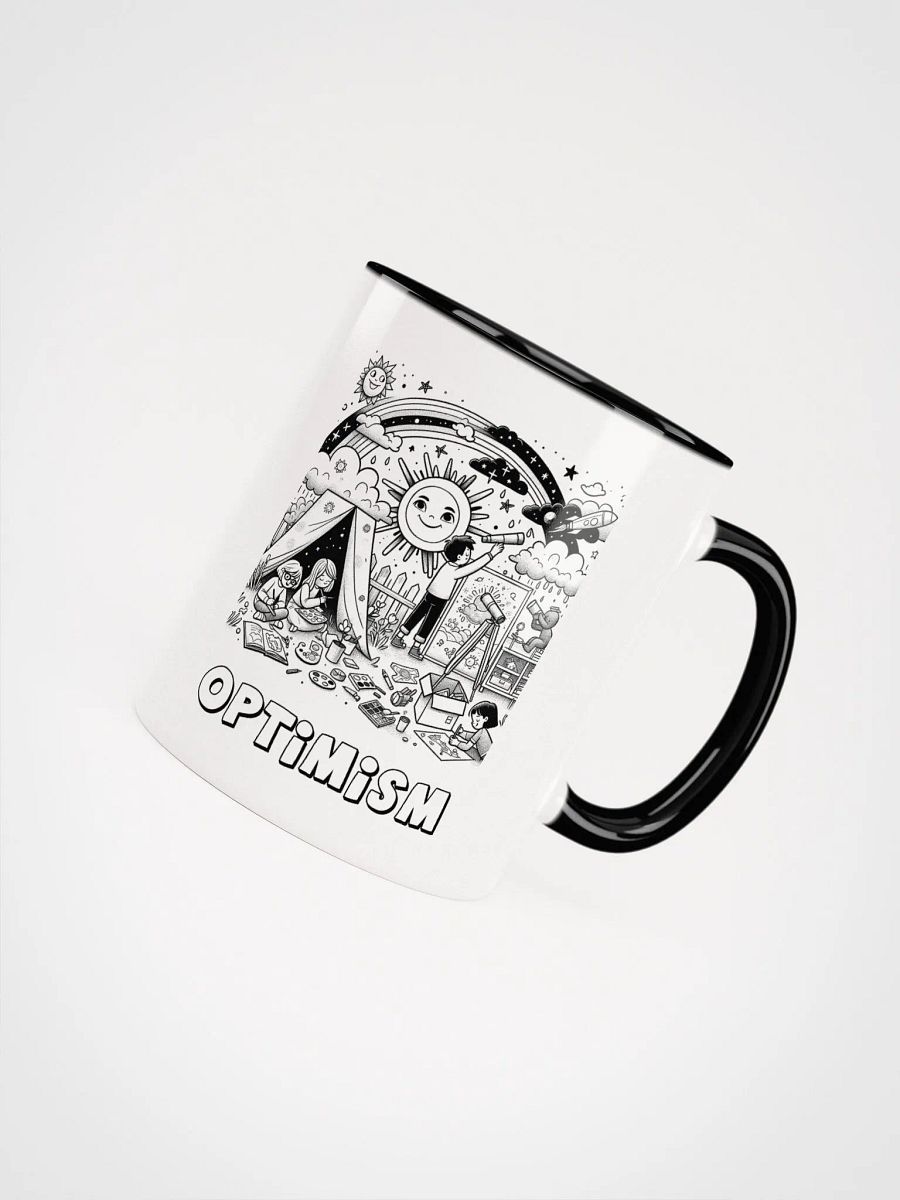 Optimism’s Bright Horizon Coloring Book Mug product image (4)