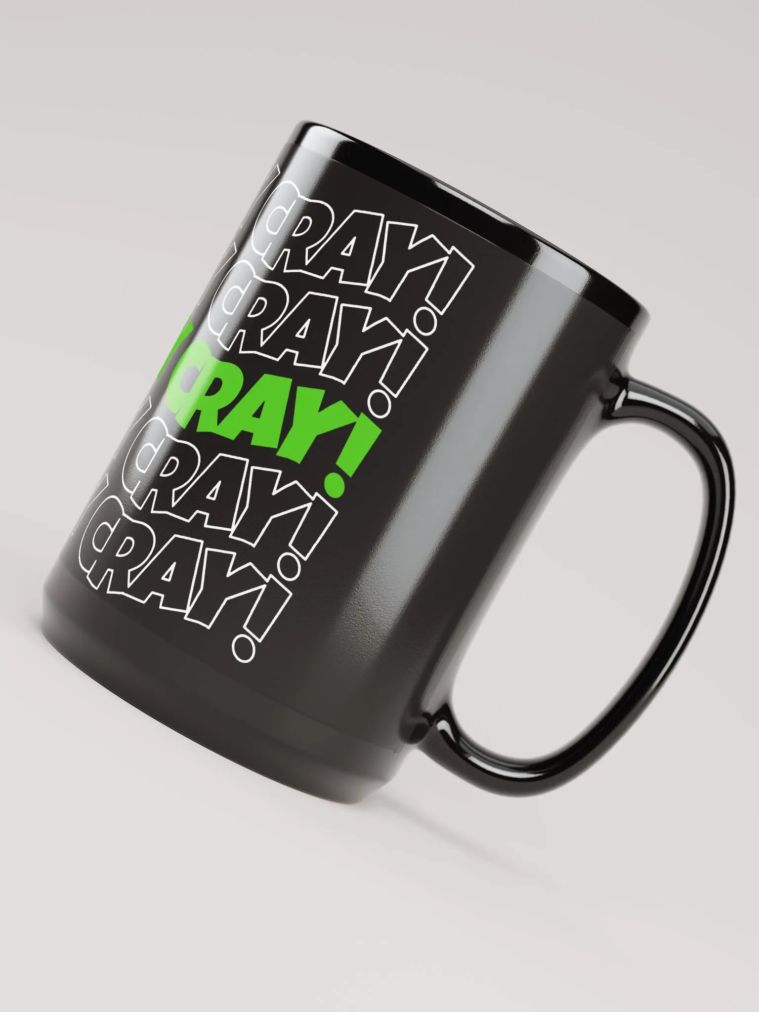 He's cray cray! Mug (green/white) product image (4)