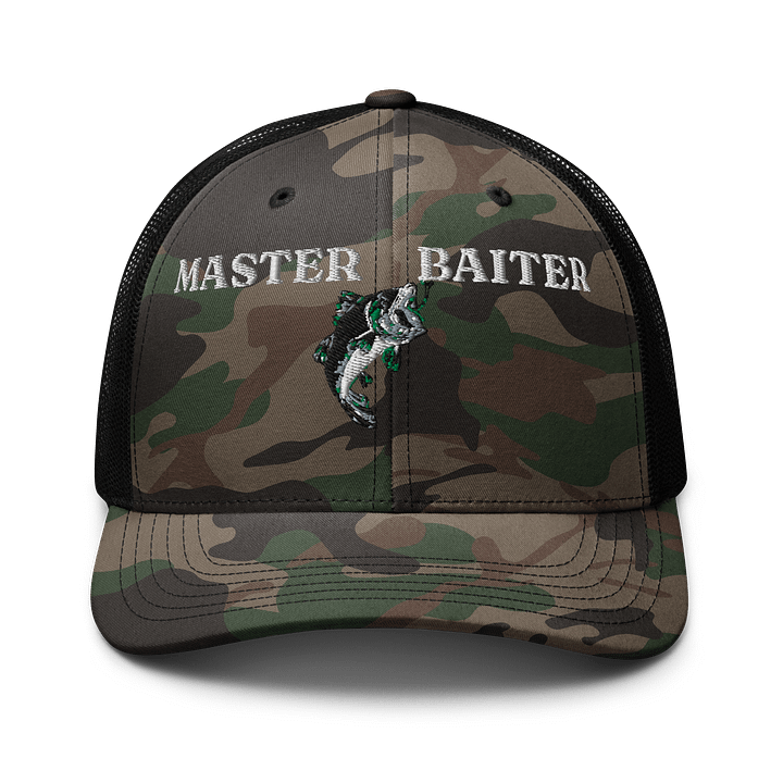 Gone Fishin’ - Camo trucker hat product image (1)