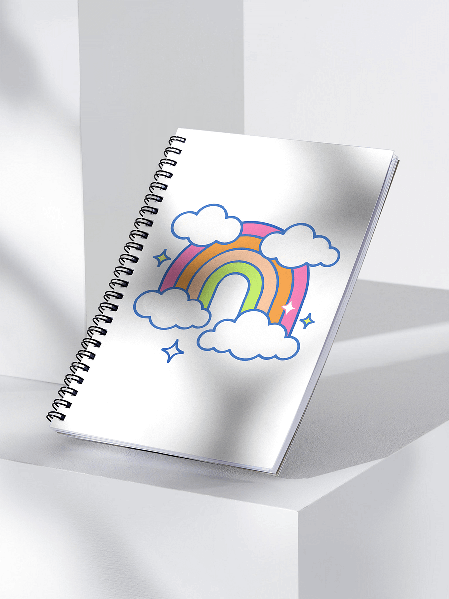 Rainbow Dreams Spiral Notebook product image (3)