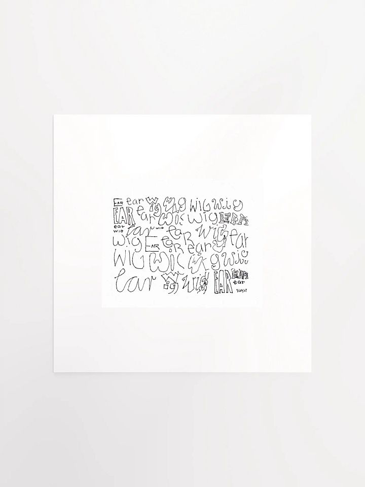 earwig panel card print product image (2)
