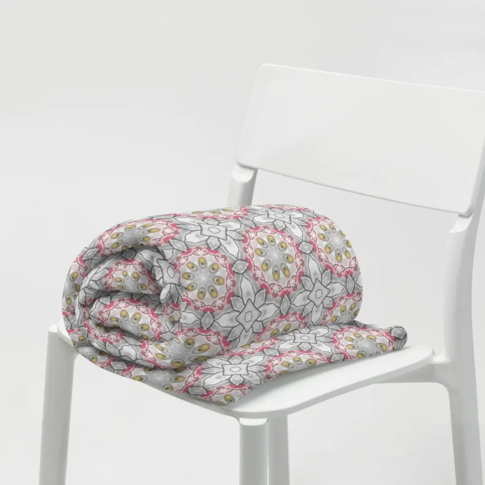 Serene Bird and Blossom Pattern Blanket product image (19)