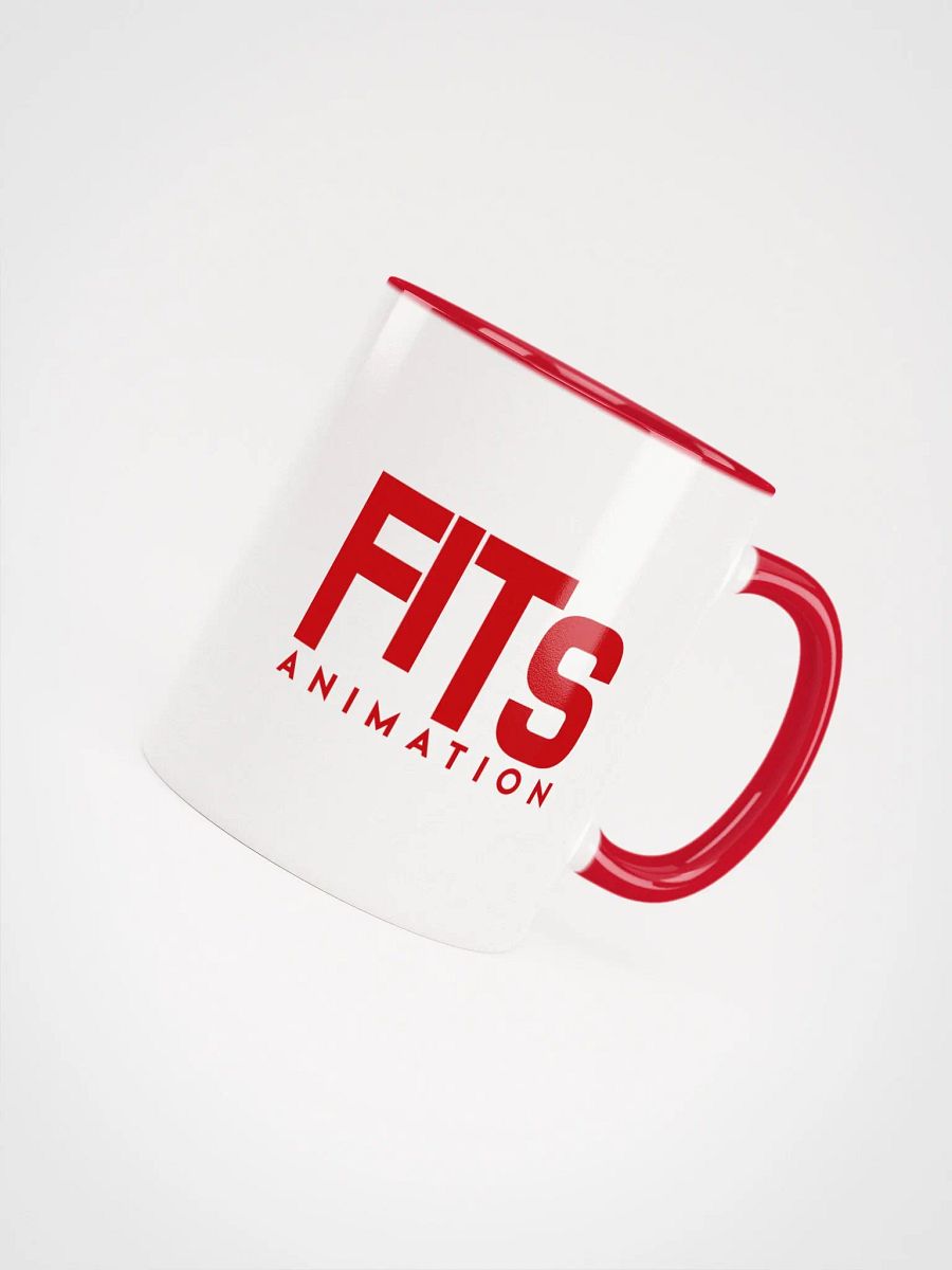 Limited Edition Red FITS Animation Ceramic Mug product image (4)