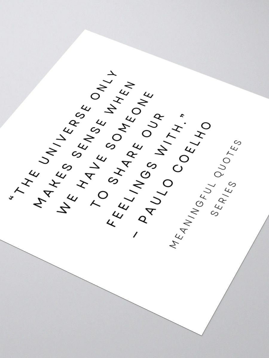 Soulful Quotes Kiss Cut Stickers product image (6)