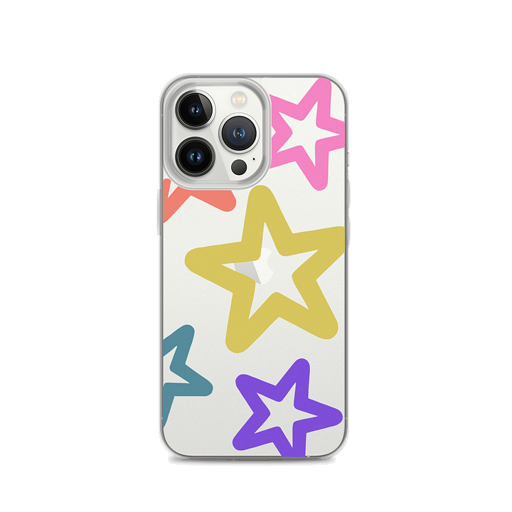 Bold Stars - Clear Case product image (2)