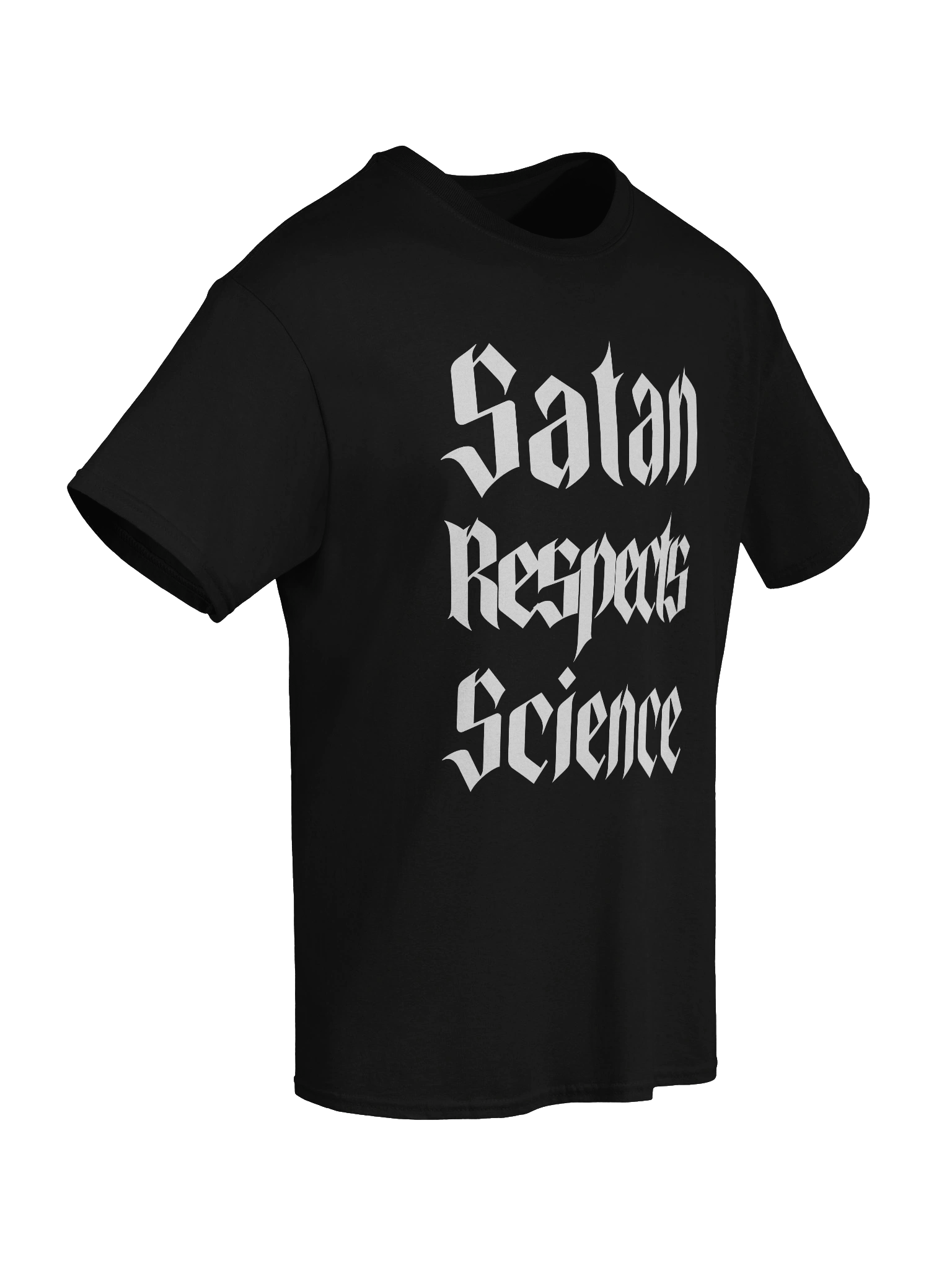 Satan Respects Science Tee product image (8)