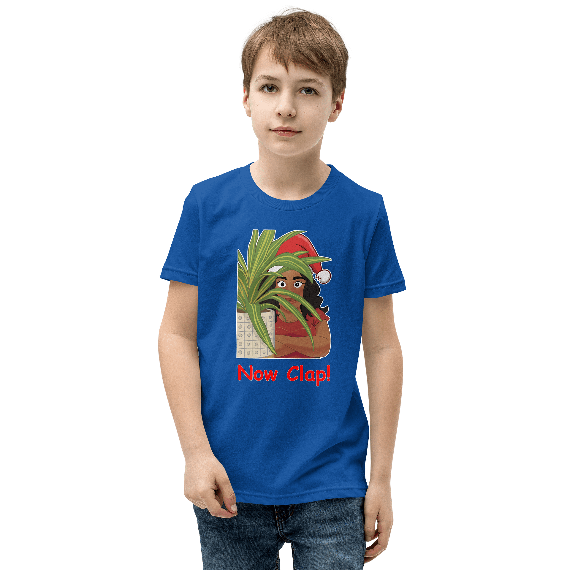 Kids Now Clap! Santa Hat Graphic Tee product image (73)