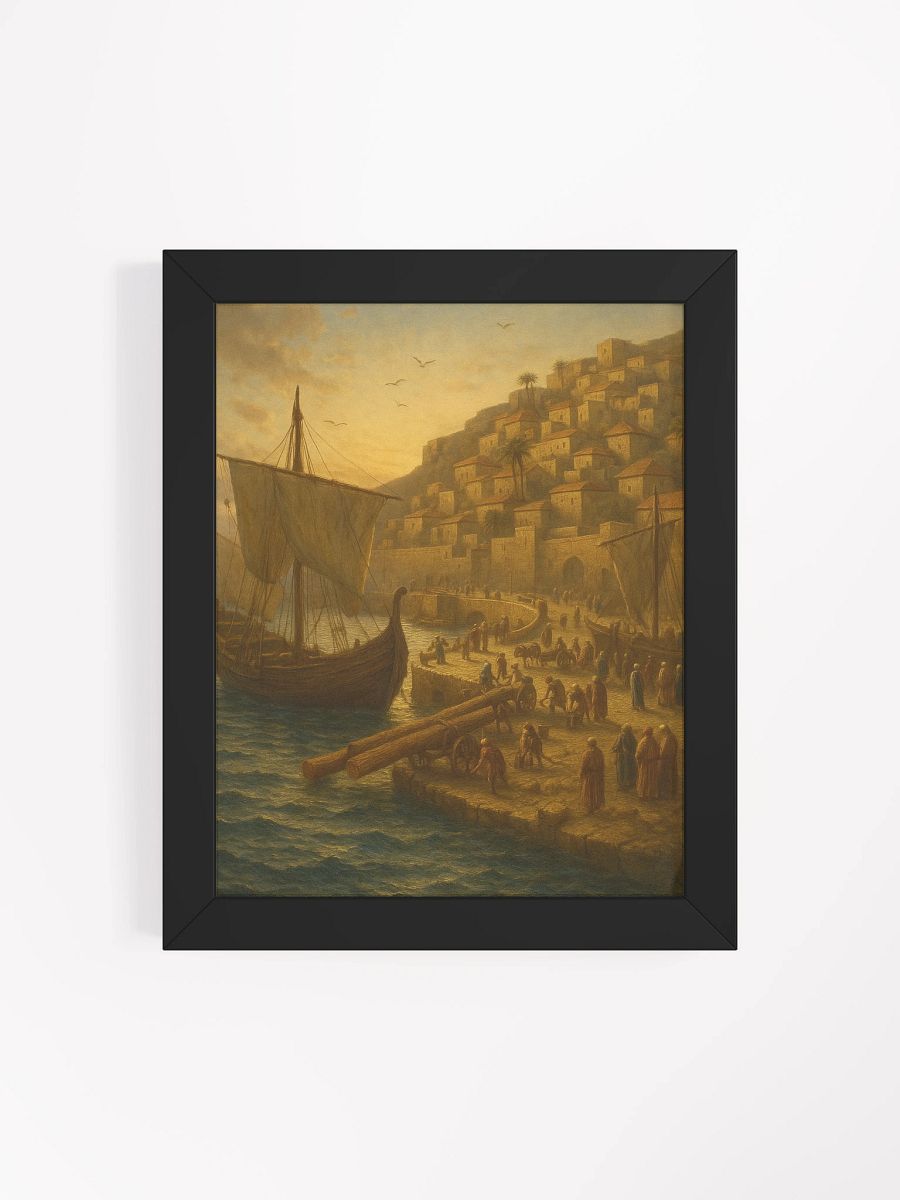 Toward the Holy City – Framed Matte Print product image (4)