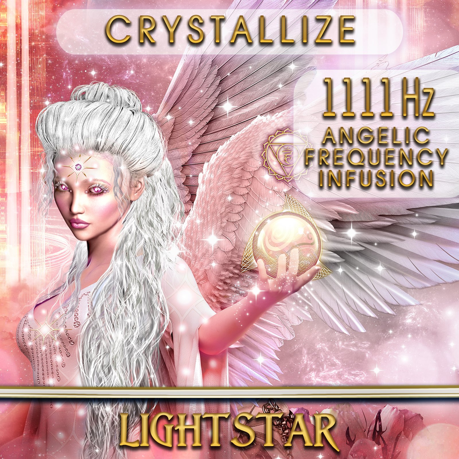 1111 Hz Crystallize Angelic Frequency Infusion Activation Music product image (1)