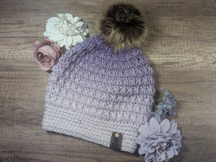 Petroskey Beanie - Light Purple Gradient product image (1)