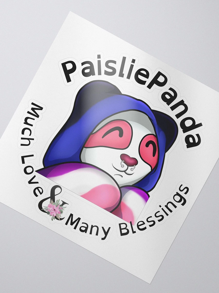 Cozy PaisliePanda Love and Blessings Sticker product image (2)