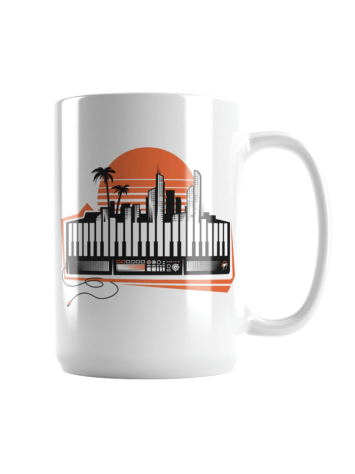 Keyboard City 15 oz. mug product image (1)