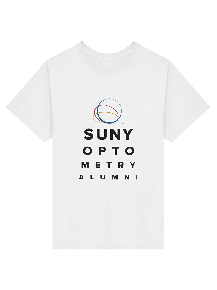 SUNY Optometry - Alumni Snellen Chart T-Shirt product image (1)