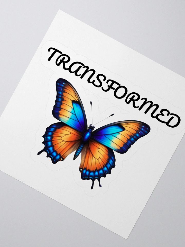 Vibrant Butterfly Kiss Cut Stickers product image (2)