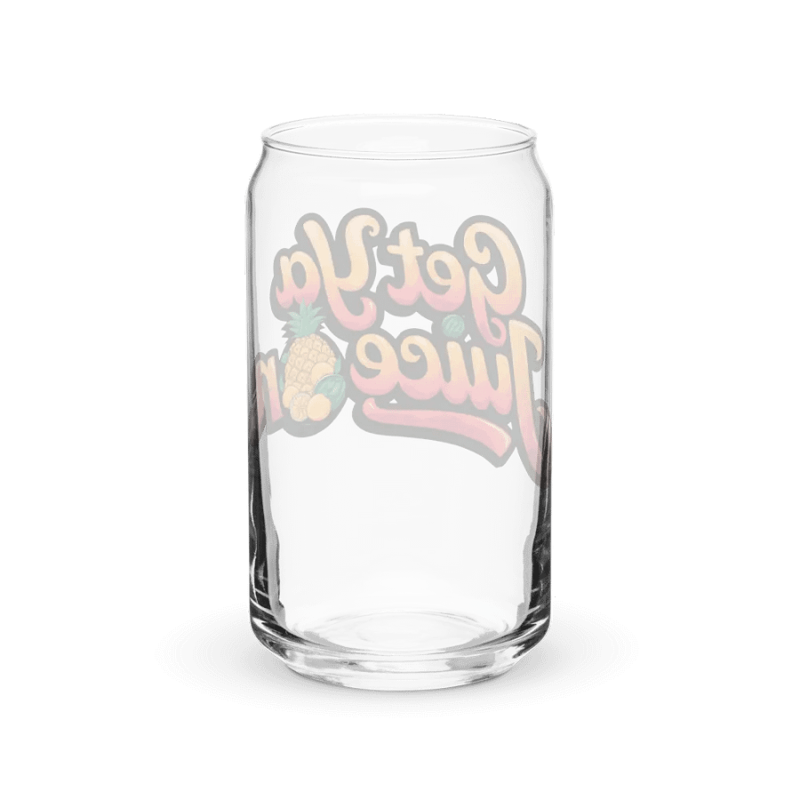 Get Ya Juice On Can-Shaped Glass with or without Lid and Straw product image (3)