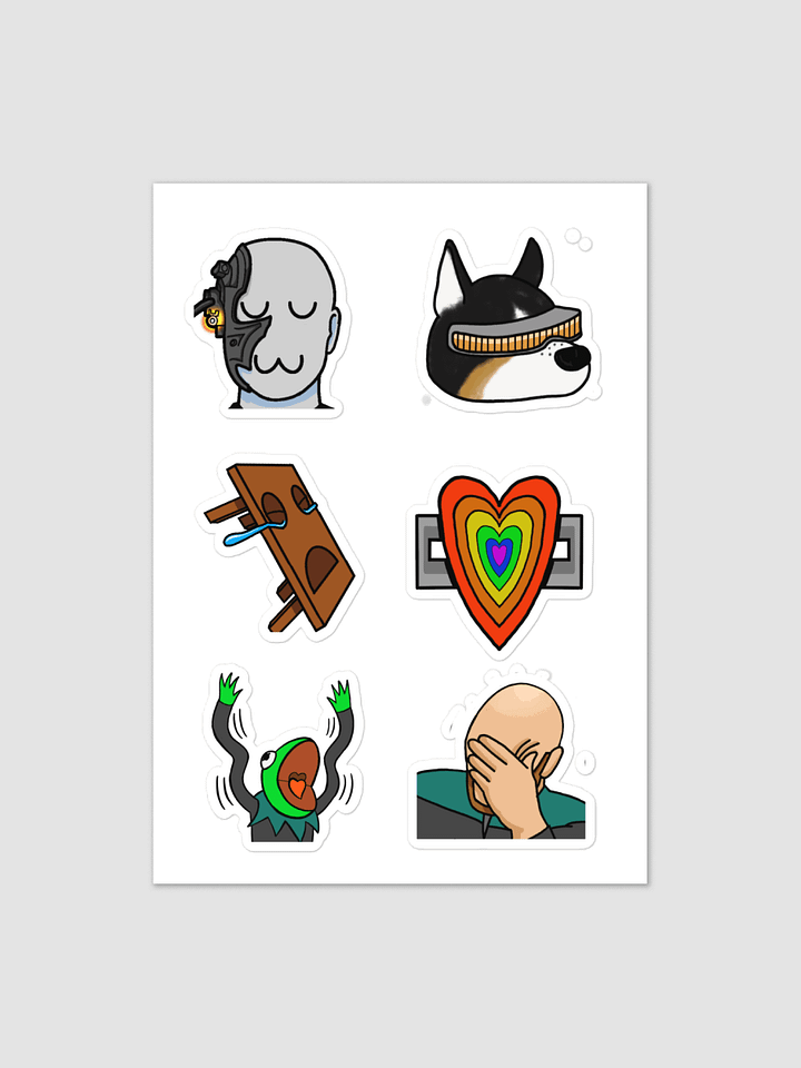 IainStreams emote stickers! product image (1)