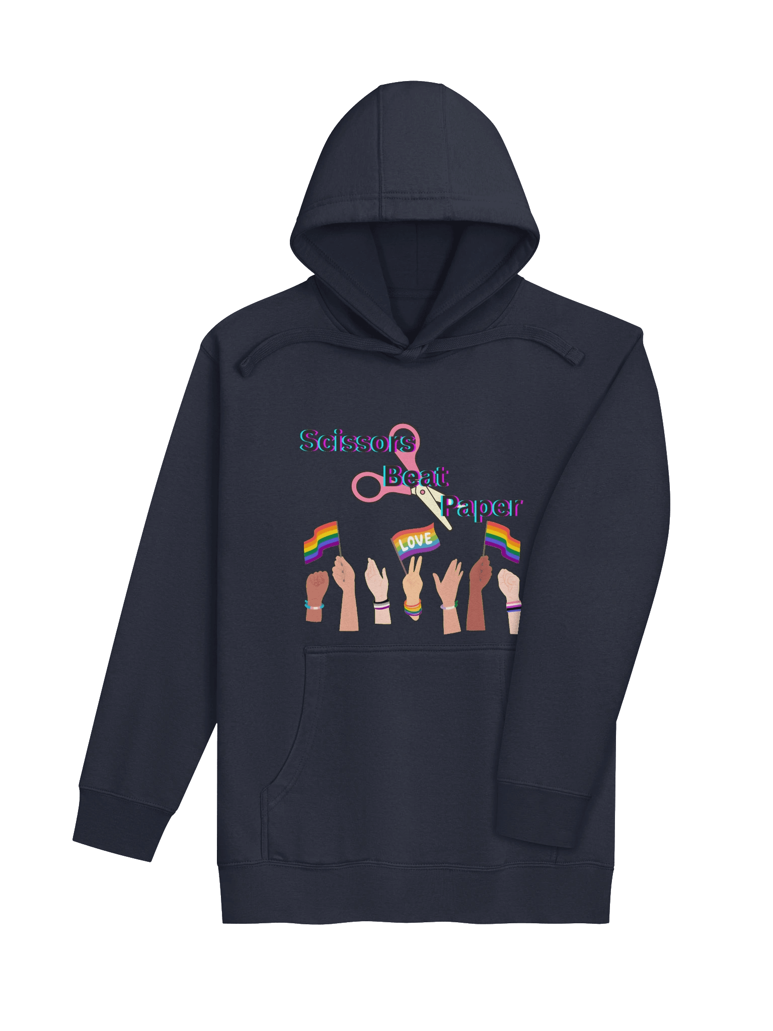 Scissors Beat Paper Hoodie product image (31)