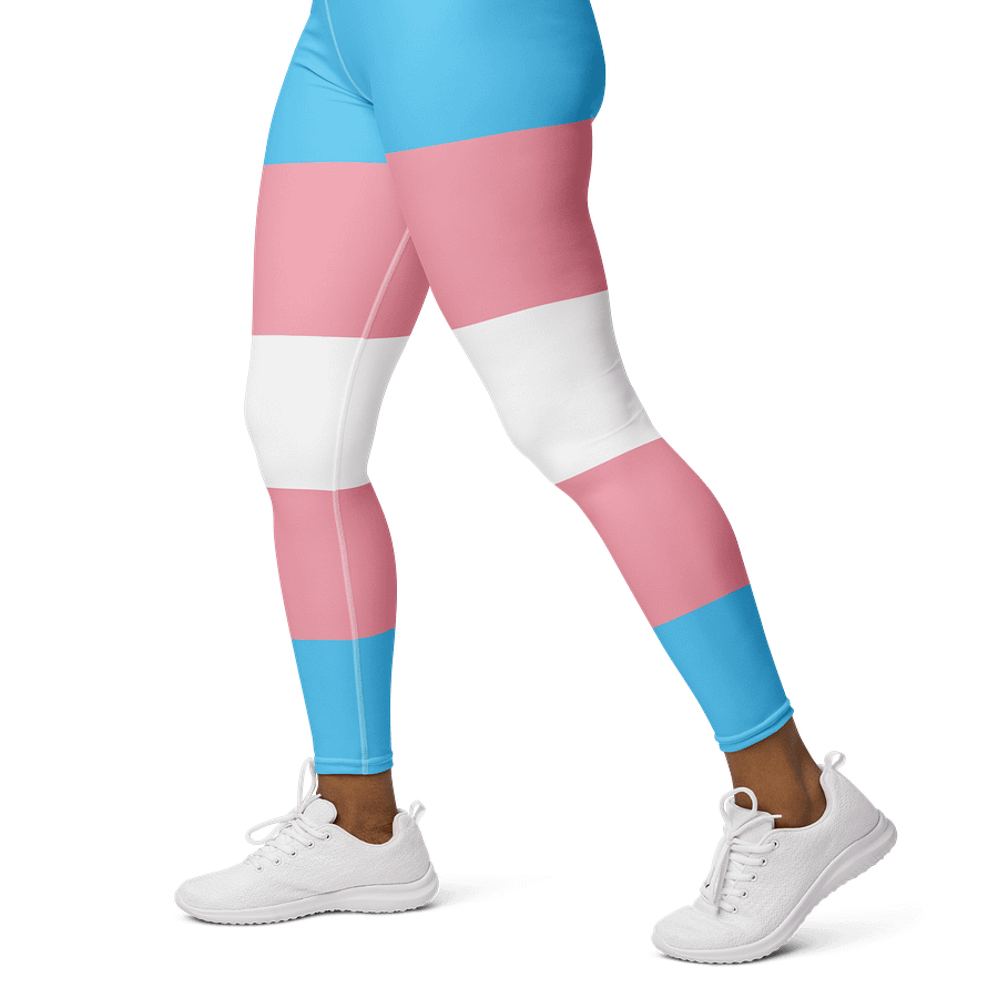Trans Pride Flag Leggings product image (3)