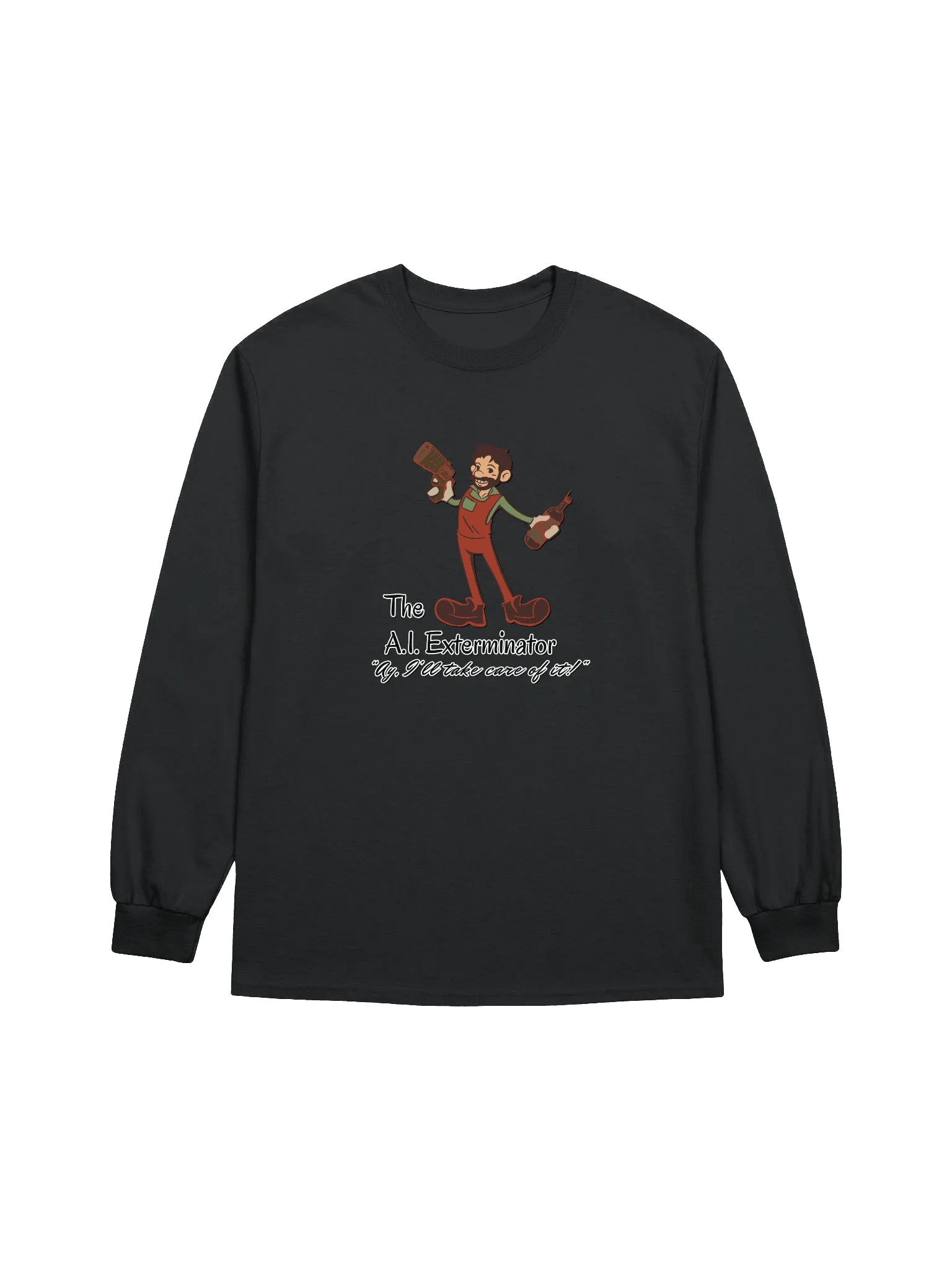 NorgmanG - The AI Exterminator Long Sleeve Tee product image (1)