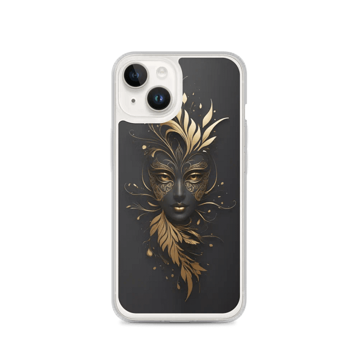 MagSafe® Clear Case for iPhone® – Golden Enigma product image (4)