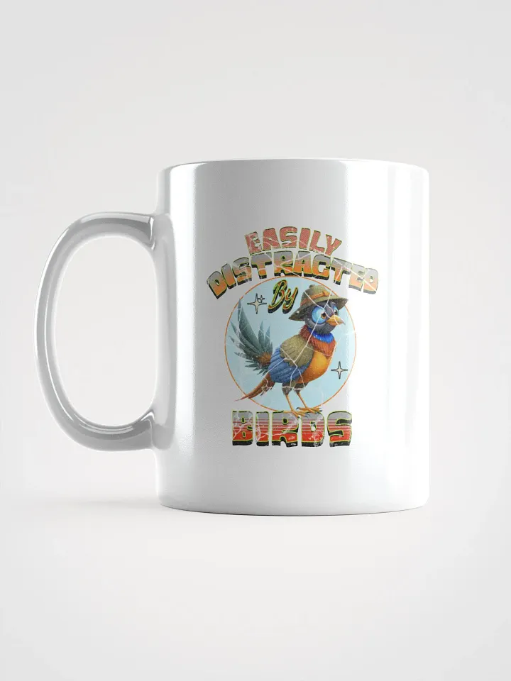 Easily Distracted By Birds Whimsical Mug product image (1)
