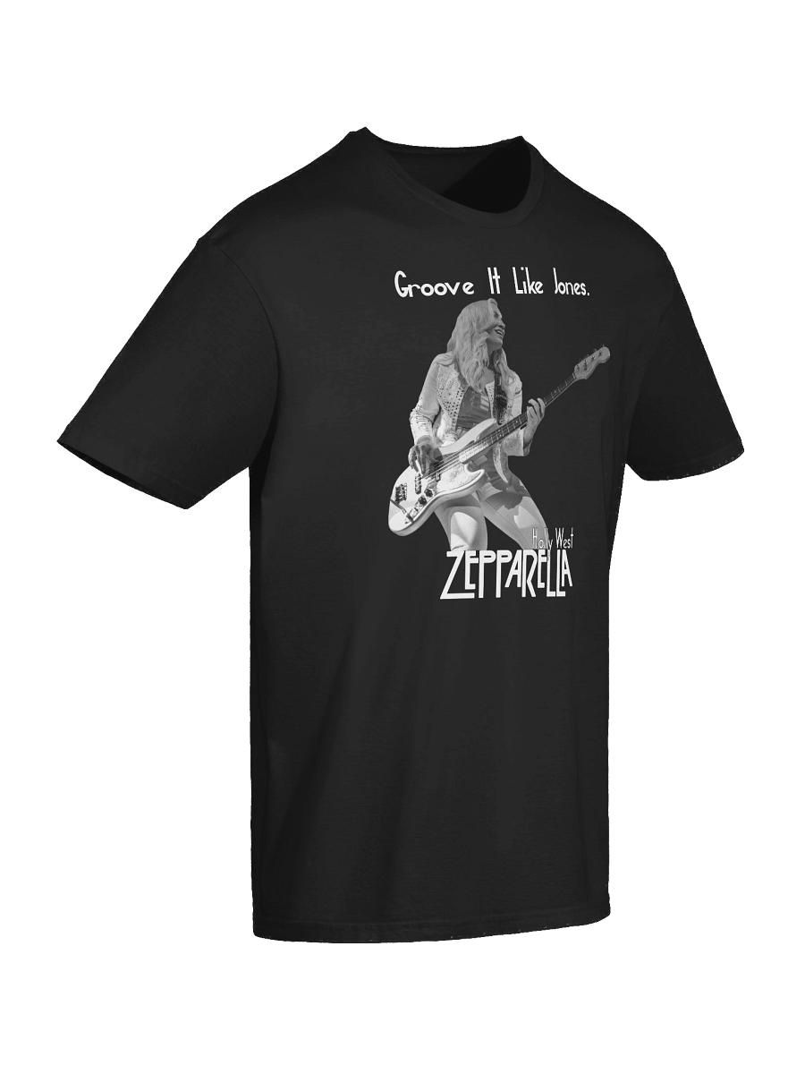 Groove It Like Jones - Holly West Tee - Black and White Design product image (10)