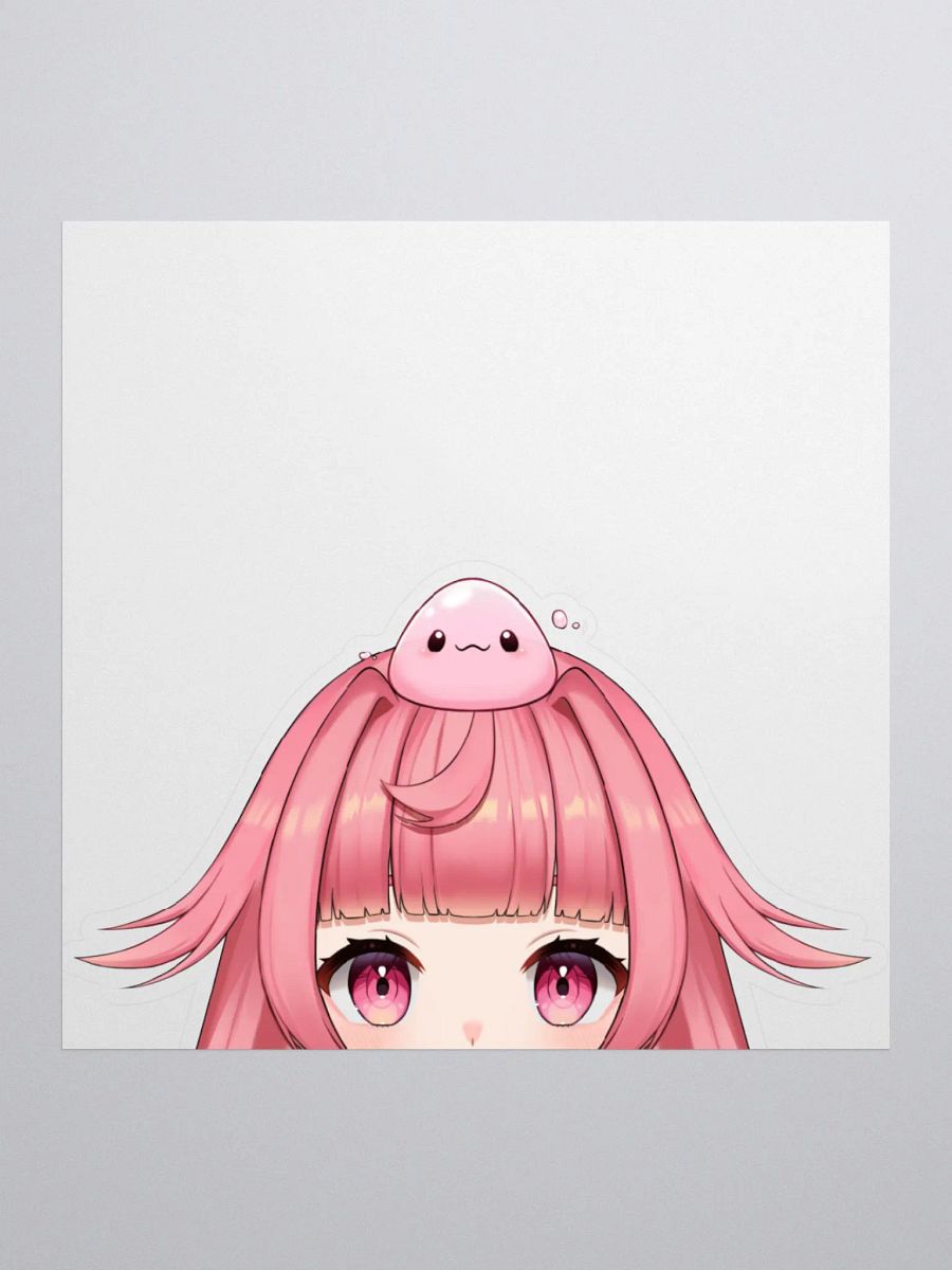 Mila The Slime Peek Sticker product image (1)