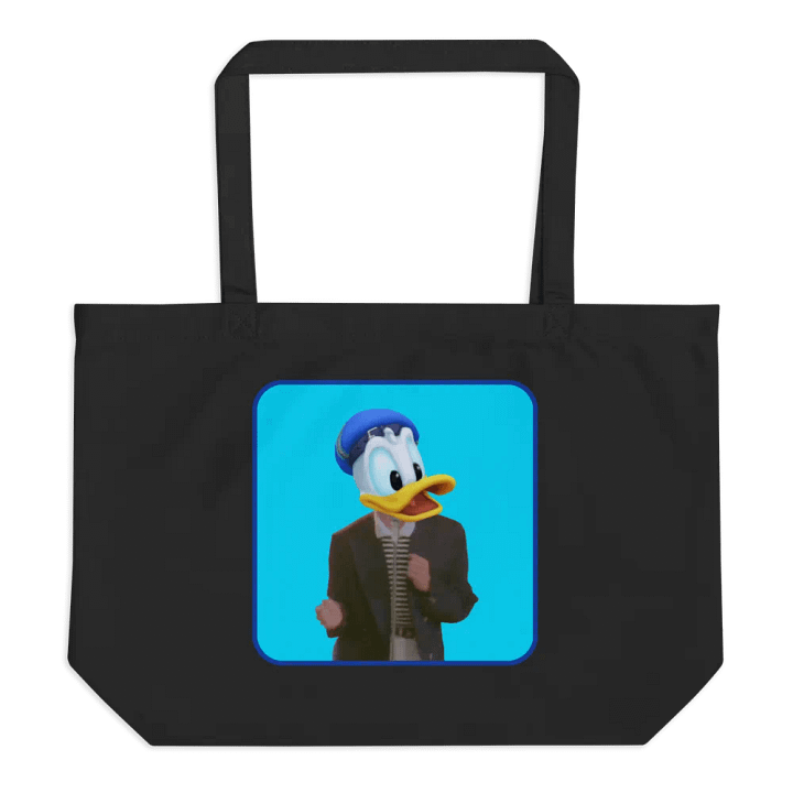 Duck Roll Large Tote with Lyrics product image (1)