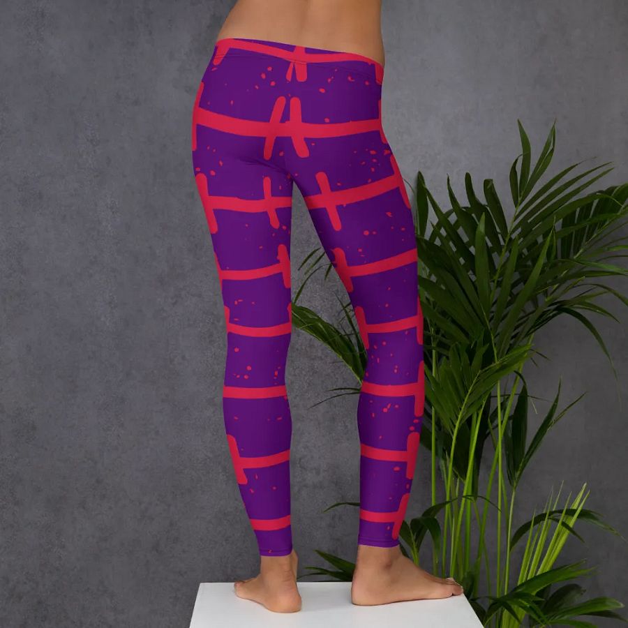Customizable Grid Fusion Leggings product image (6)
