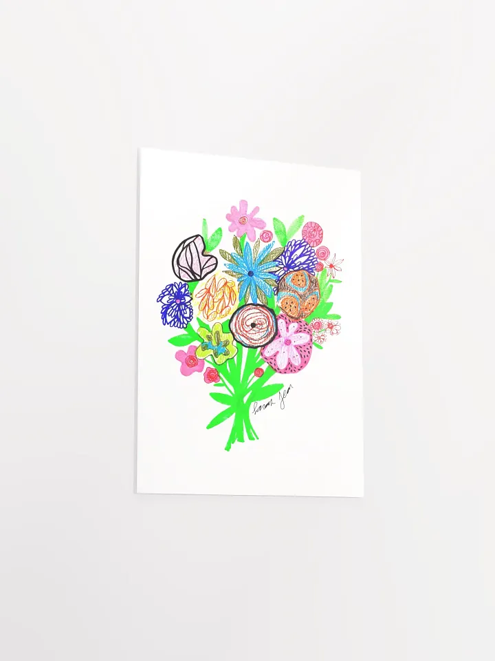 Emily's Flowers matte poster product image (18)