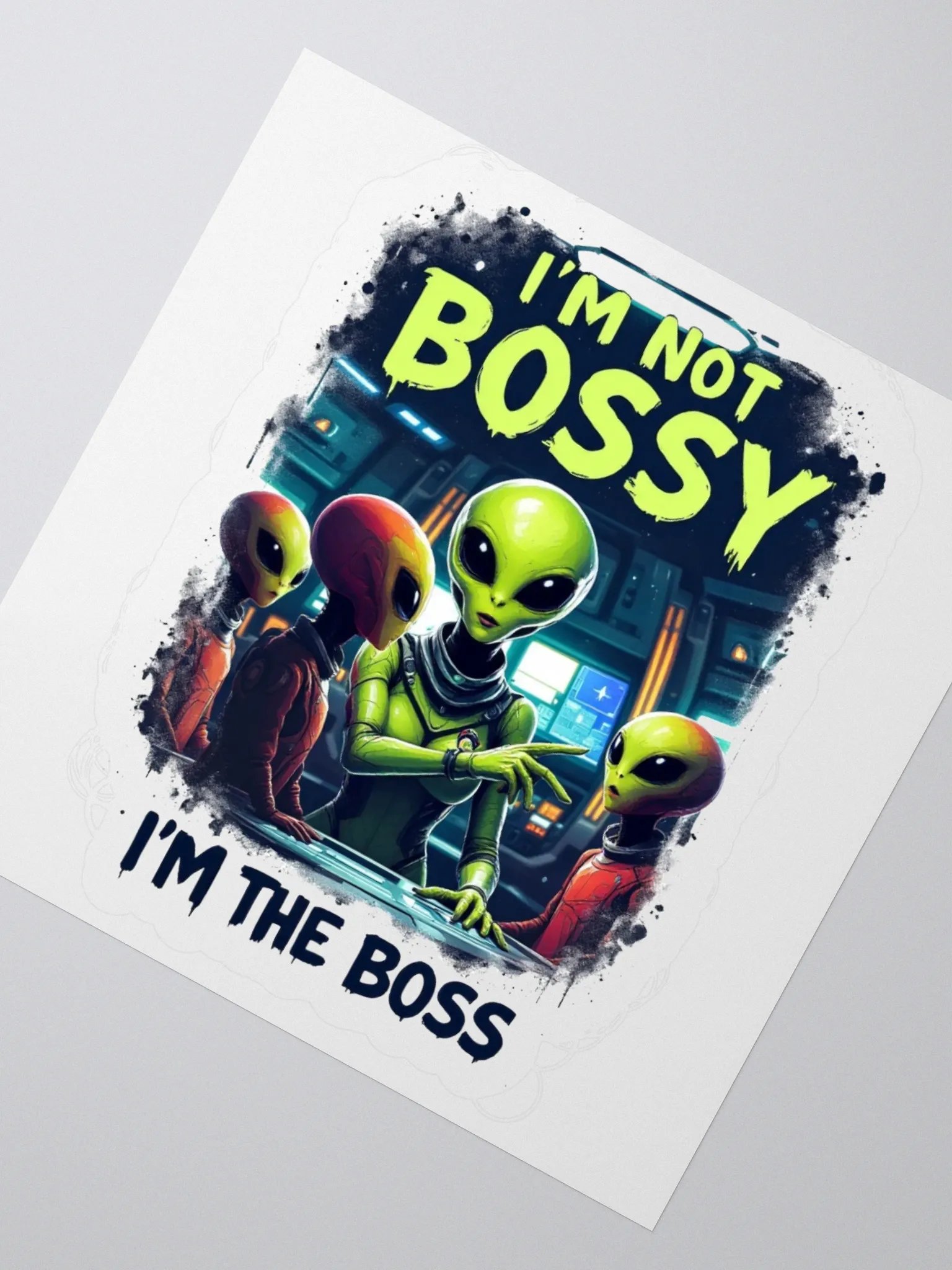 Alien Authority Kiss Cut Stickers product image (4)