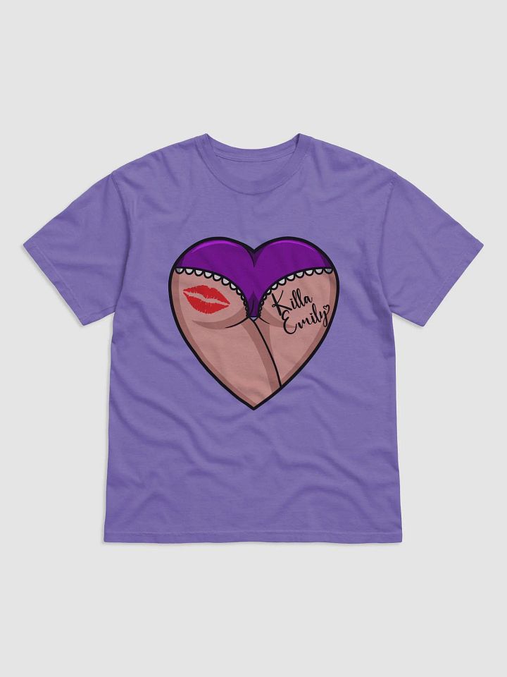 KILLA EMILY PURPLE TEE WITH AUTOGRAPH ON BACK product image (1)